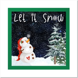 Let it Snow Posters and Art